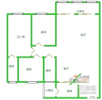 汇银奥林匹克花园3室2厅2卫143㎡户型图