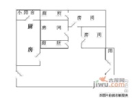 东汇名苑2室2厅1卫82㎡户型图