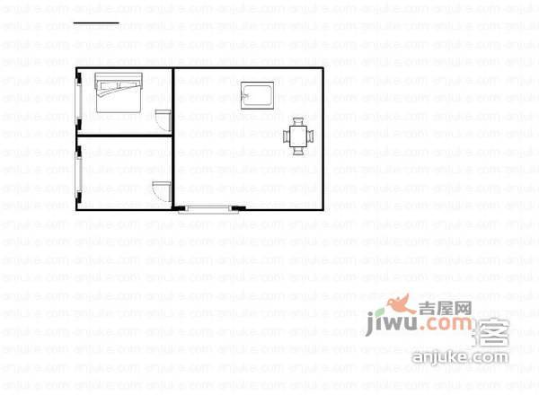 惠景城3室2厅2卫100㎡户型图