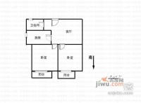 东方花园2室2厅1卫81㎡户型图