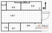 日康花园3室2厅2卫户型图