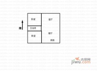 合兴苑2室2厅1卫户型图