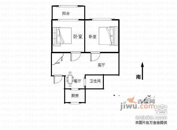 人和家园3室2厅2卫142㎡户型图