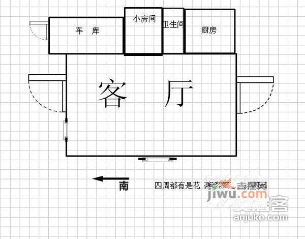 昆山银泰花园4室3厅3卫220㎡户型图