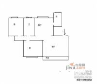 益闵花园3室2厅1卫94㎡户型图