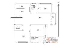 菁华时代彩慧苑3室2厅1卫106㎡户型图